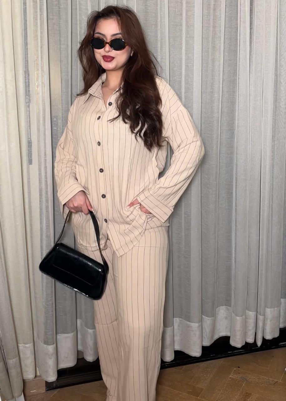 🖤 Ensemble Rayé Chic SIRONA
