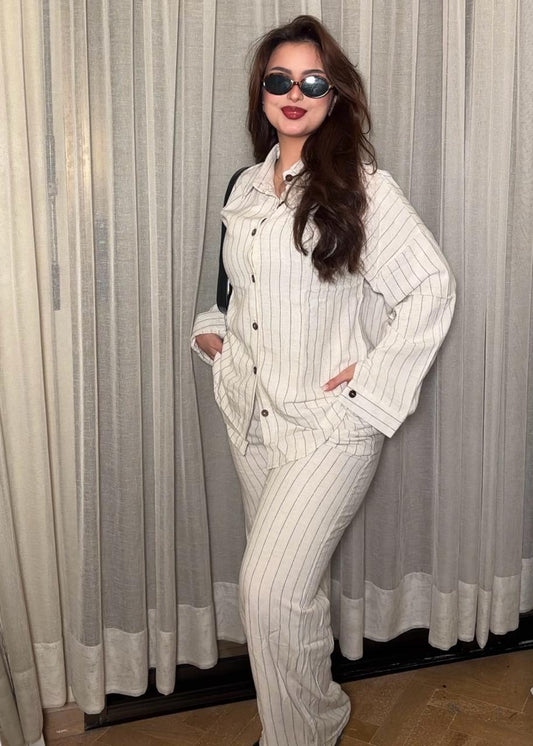 🖤 Ensemble Rayé Chic SIRONA