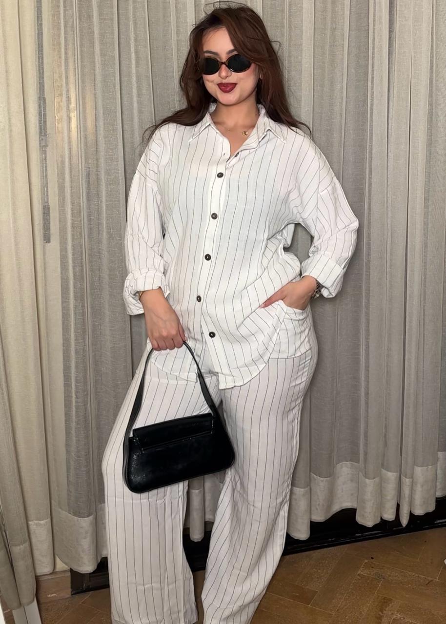 🖤 Ensemble Rayé Chic SIRONA